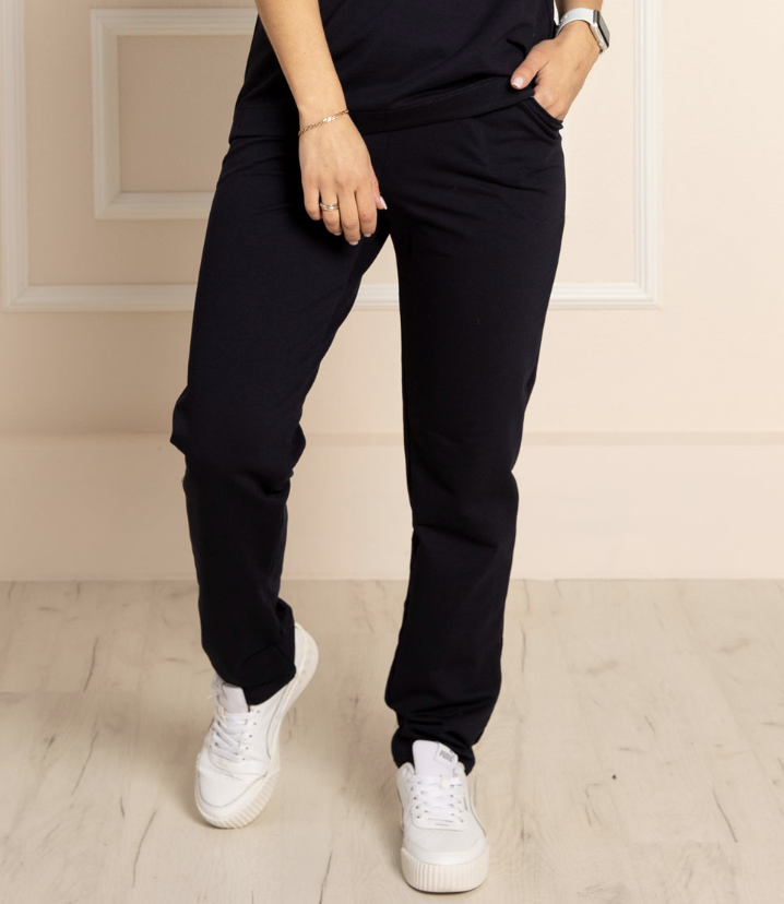 картинка Брюки женские Г021-Б Тем-Синий от магазина Спортсоло