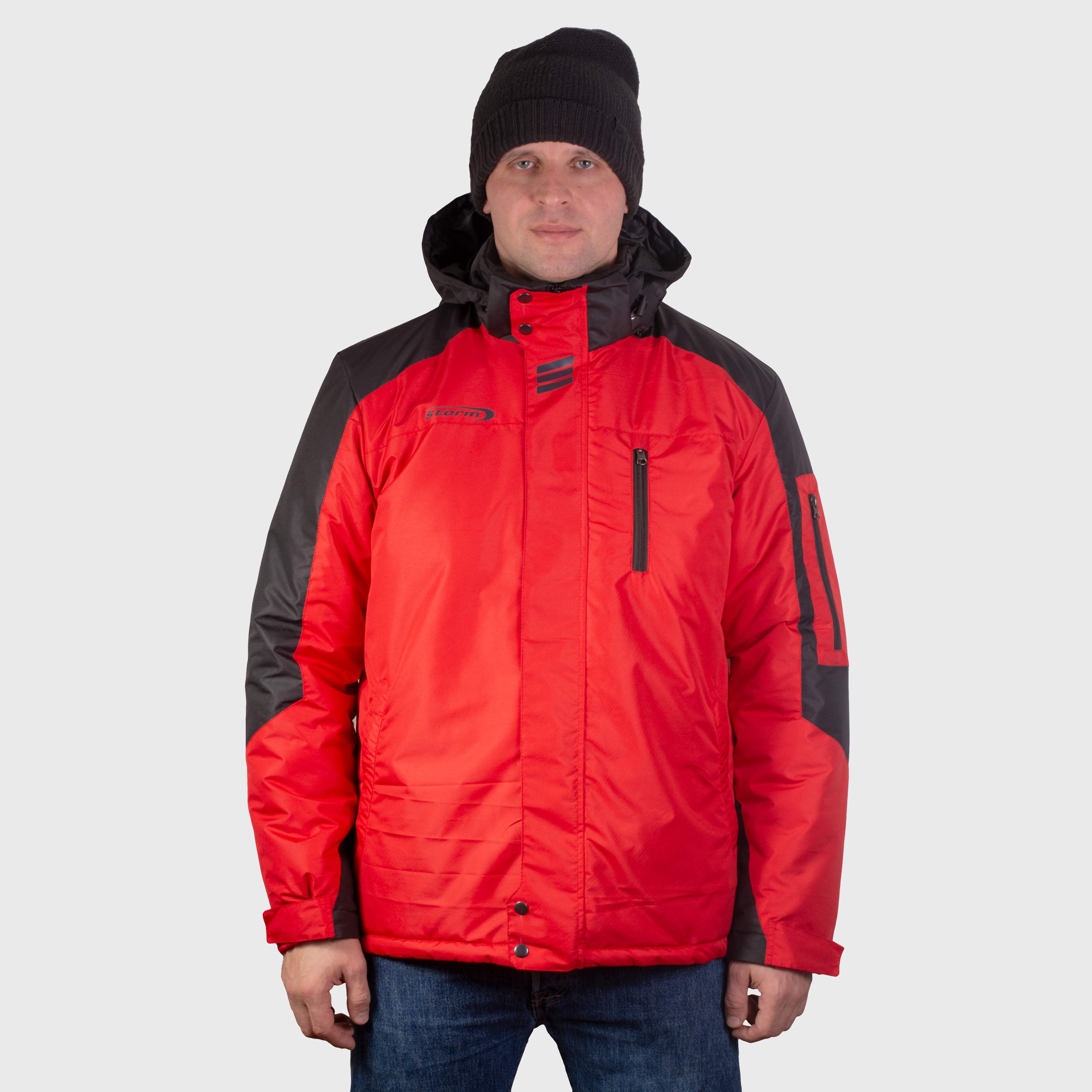 картинка Куртка Шторм, красный от магазина Спортсоло