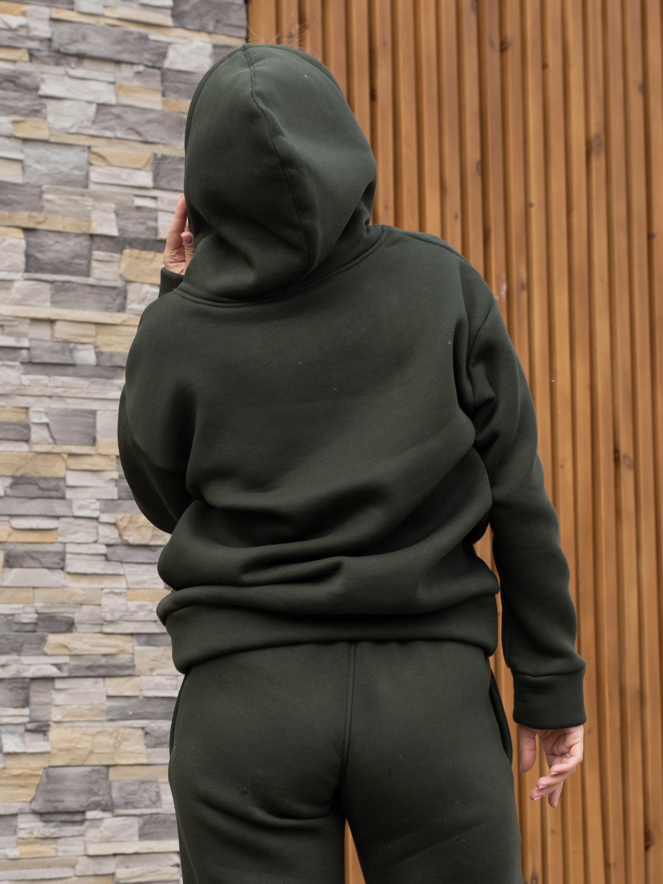 картинка Худи женское БХ030 Хаки (СТОК) от магазина Спортсоло