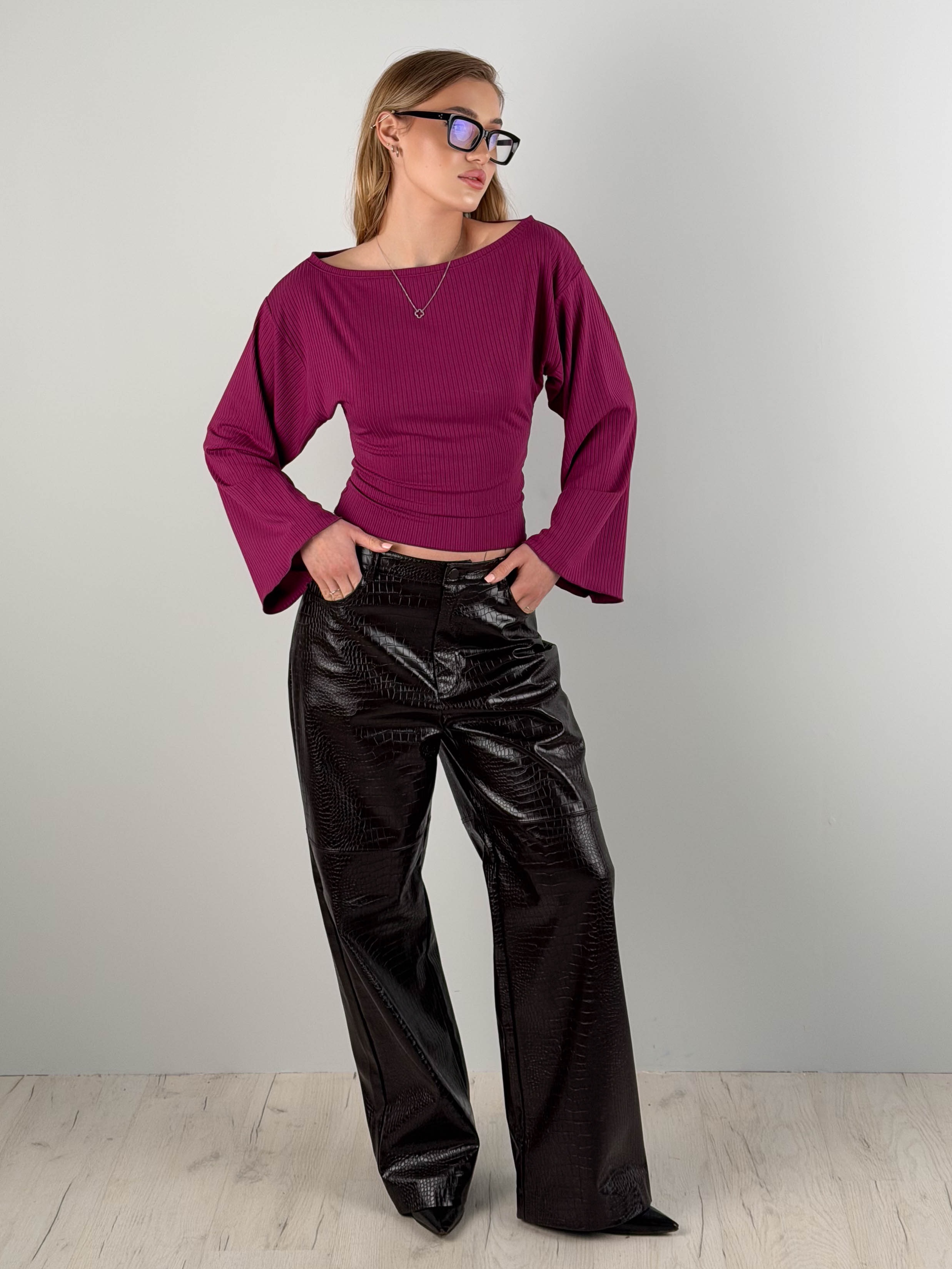 картинка Лонгслив КО101 Марсала от магазина Спортсоло