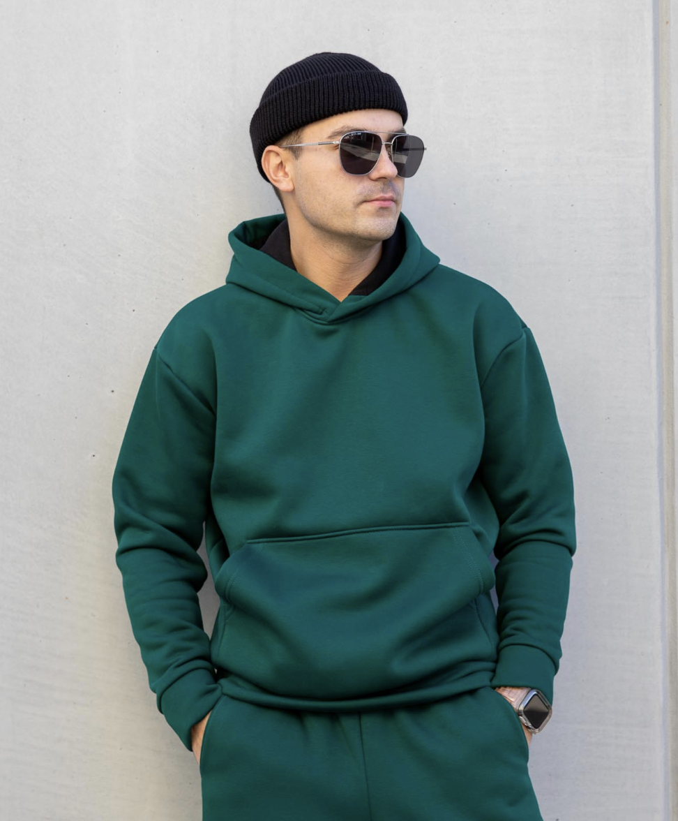 картинка Худи мужское ВХ010 Изумруд от магазина Спортсоло