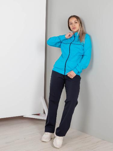 картинка Спортивный костюм Любава ВК023 голубой от магазина Спортсоло