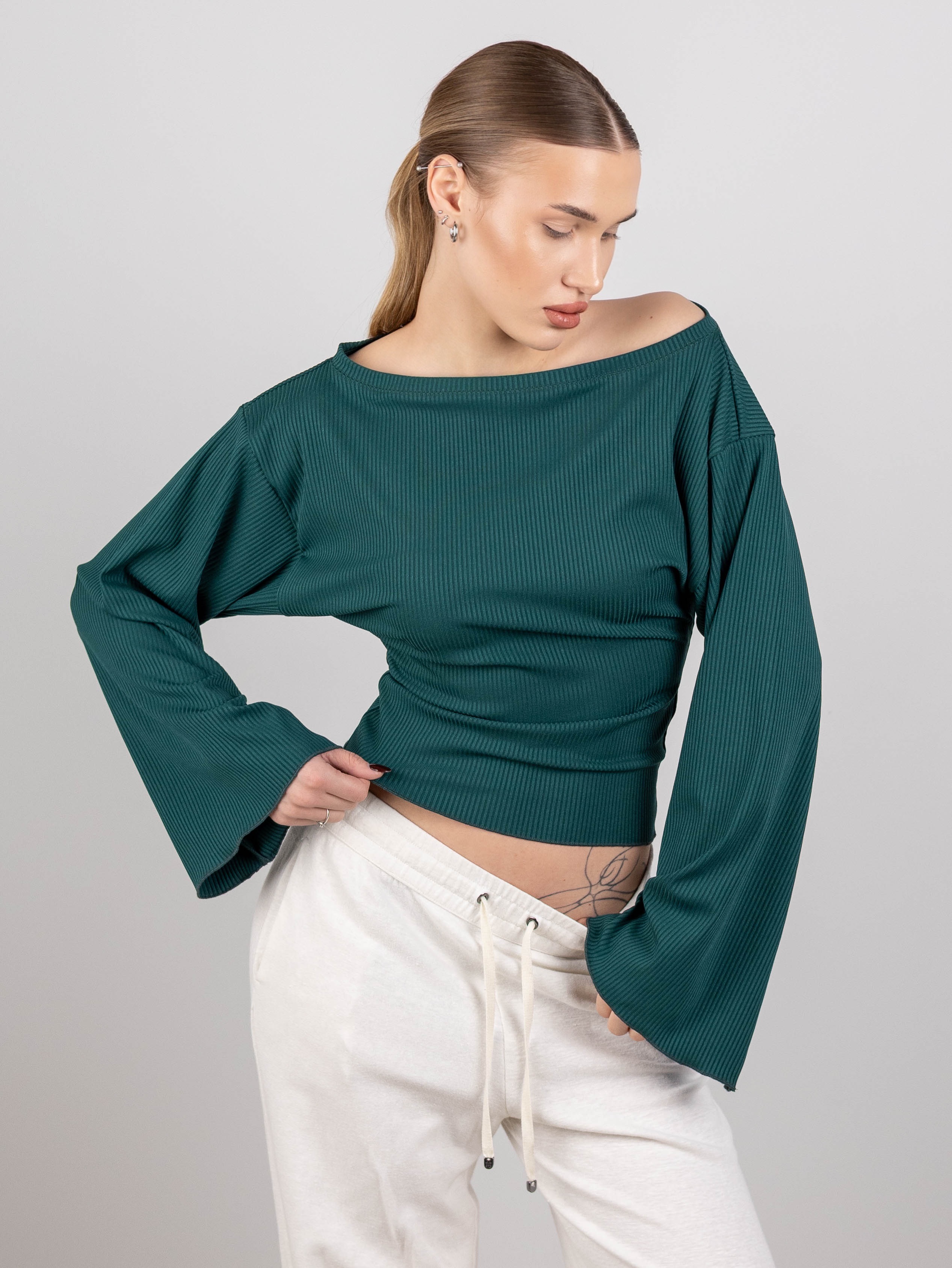 картинка Лонгслив КО101 Изумруд от магазина Спортсоло