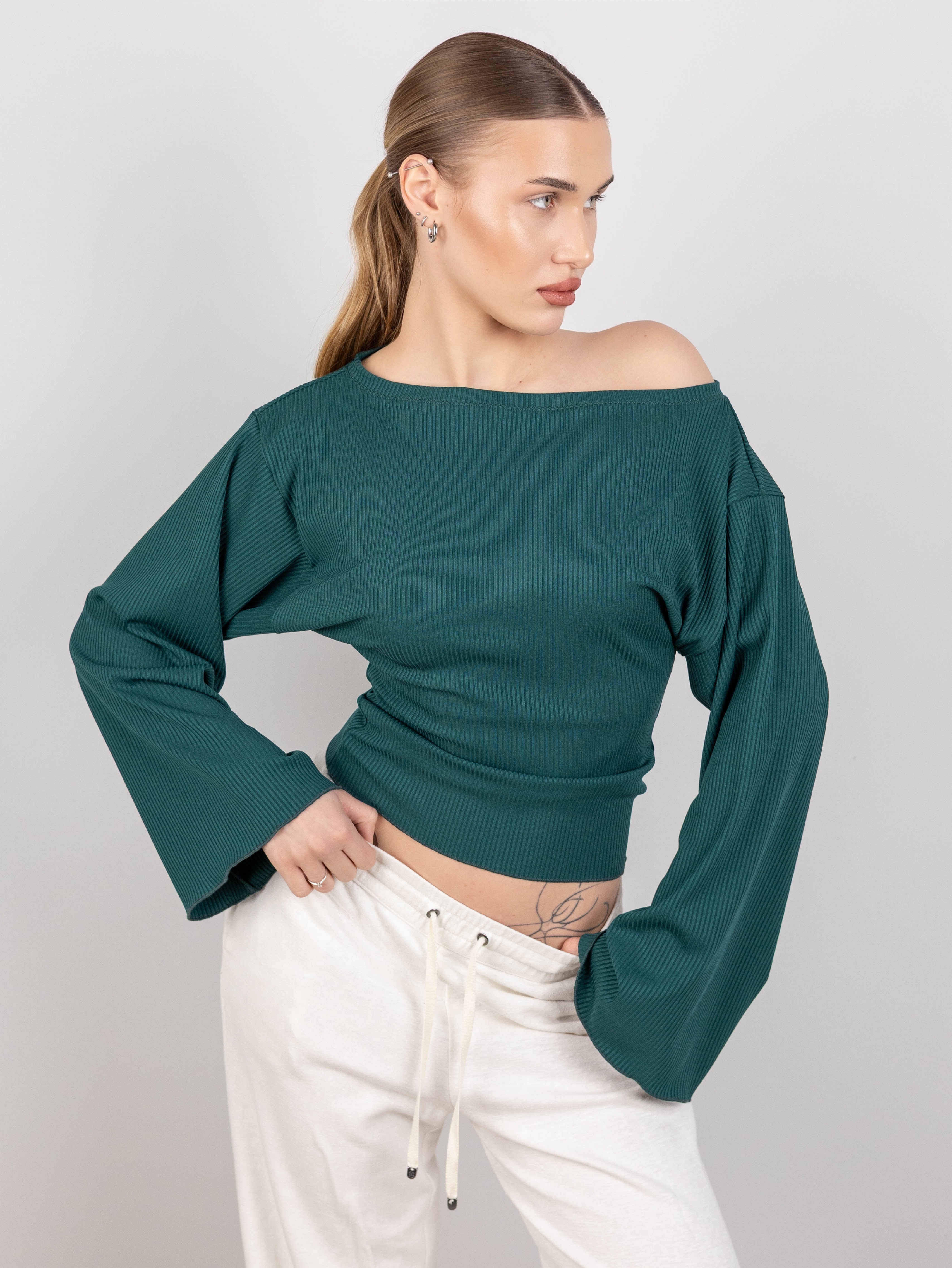 картинка Лонгслив КО101 Изумруд от магазина Спортсоло