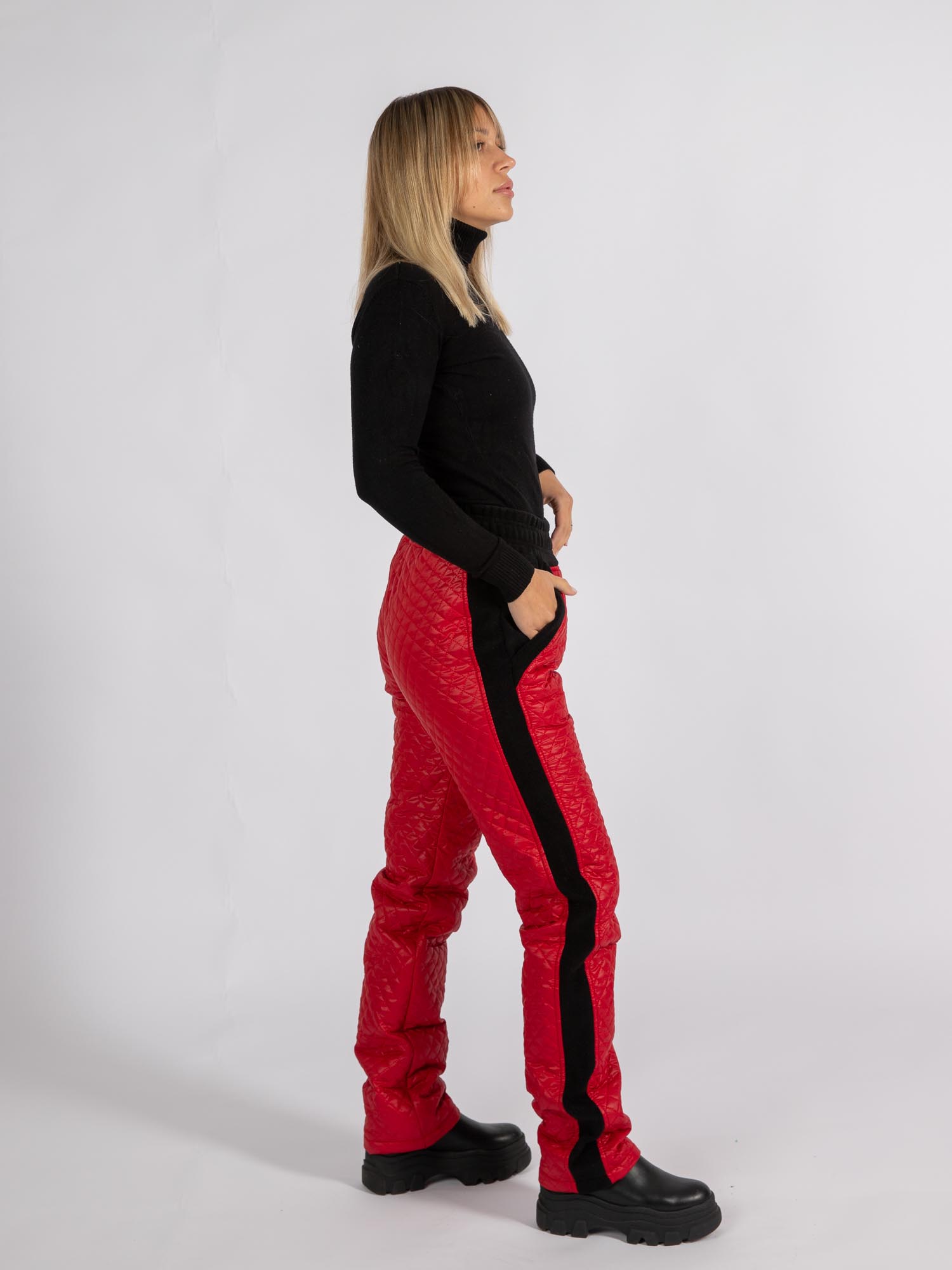 картинка Брюки женские утепленные С211 Красный от магазина Спортсоло