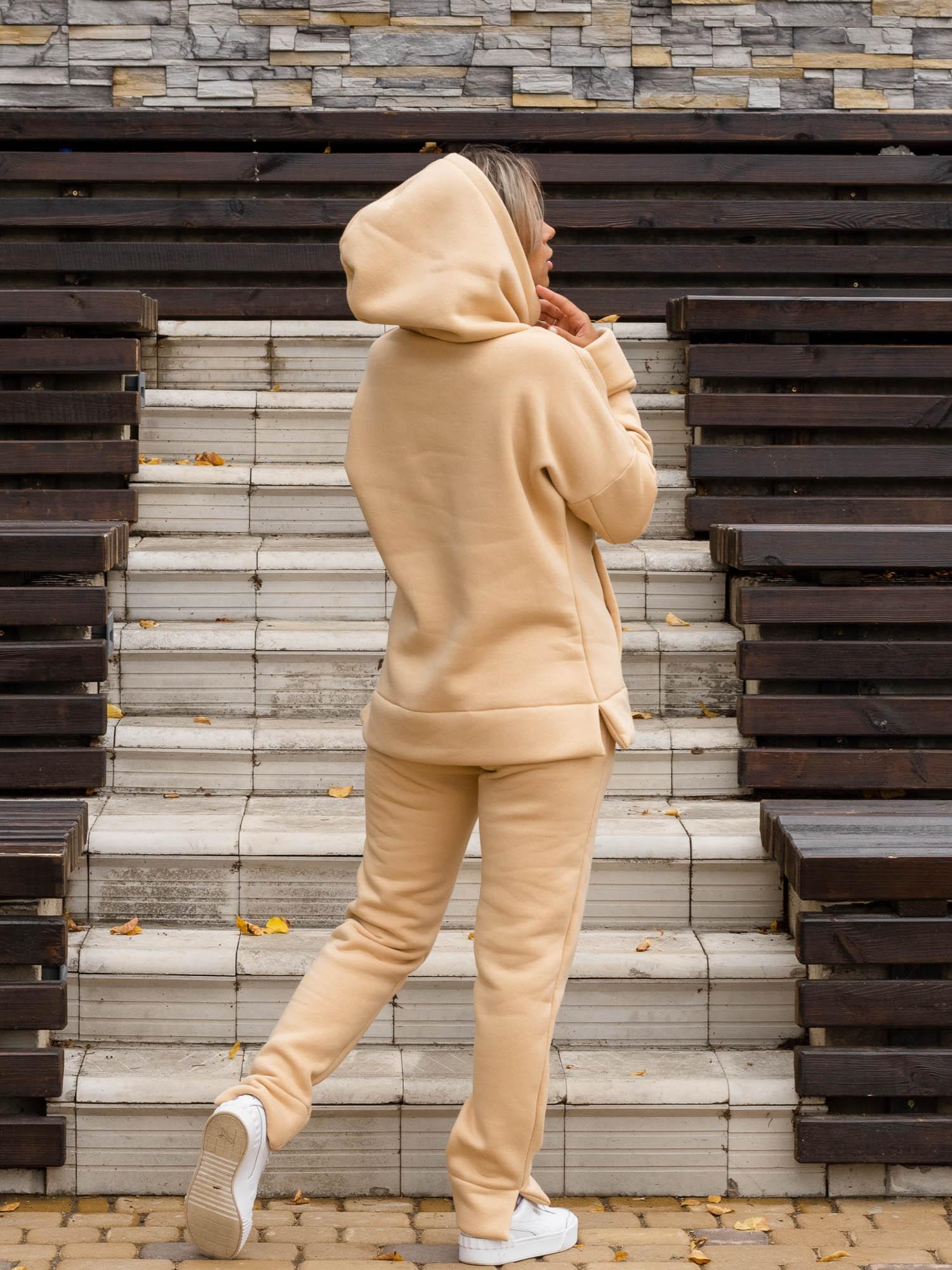 картинка Спортивный костюм БС029 Светло-Бежевый  от магазина Спортсоло