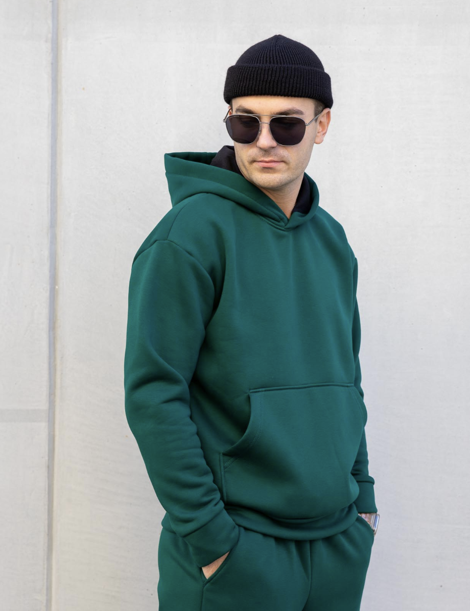 картинка Худи мужское ВХ010 Изумруд от магазина Спортсоло