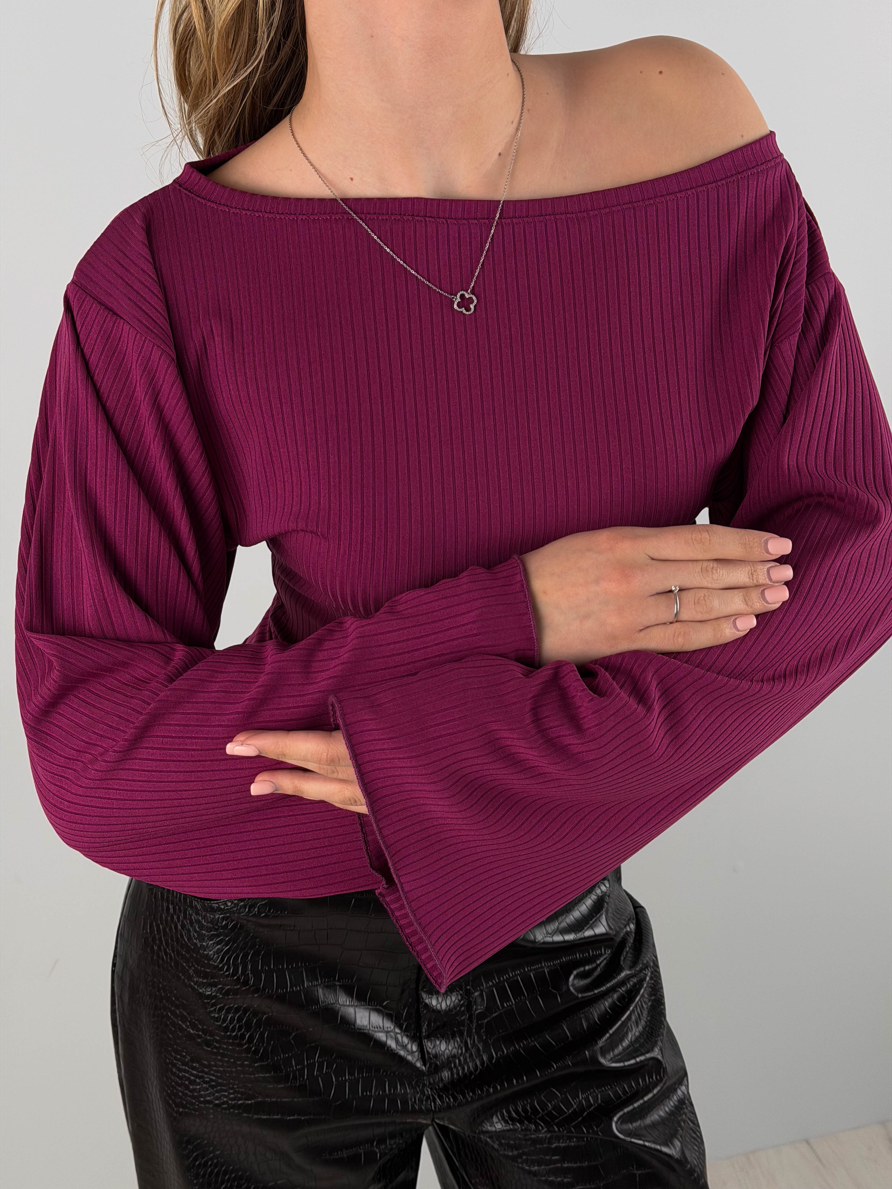 картинка Лонгслив КО101 Марсала от магазина Спортсоло