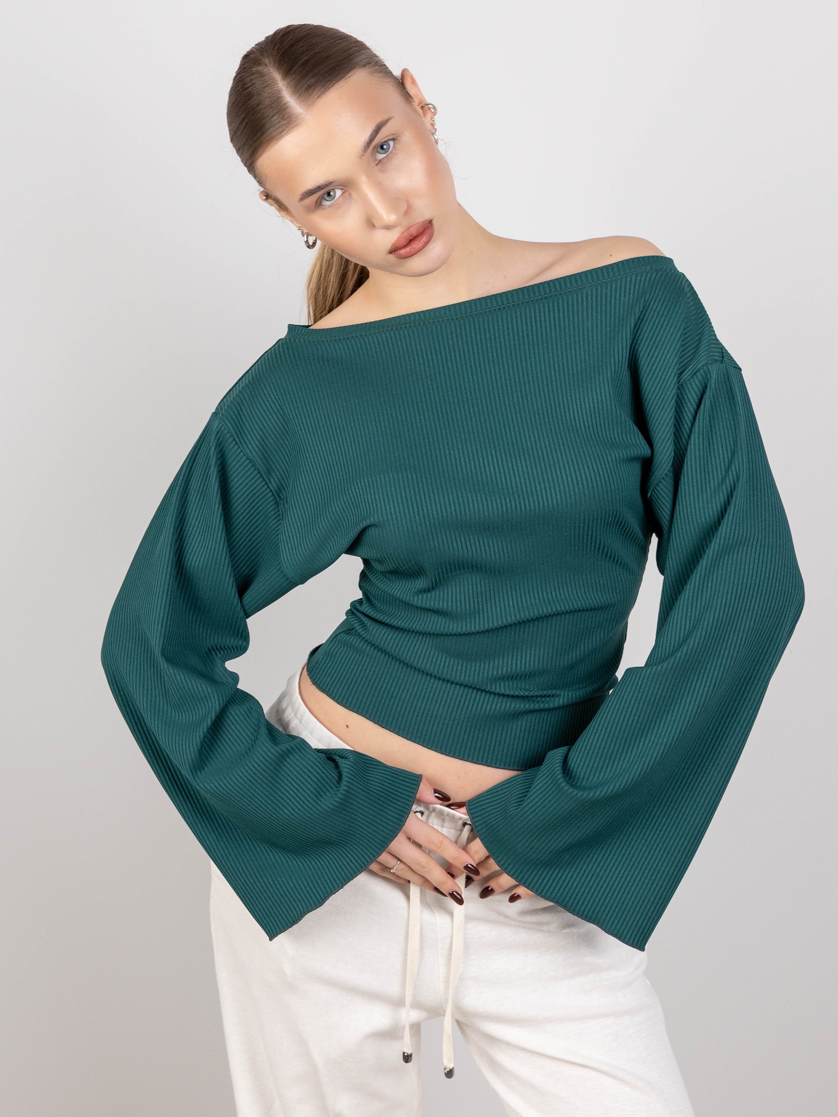 картинка Лонгслив КО101 Изумруд от магазина Спортсоло