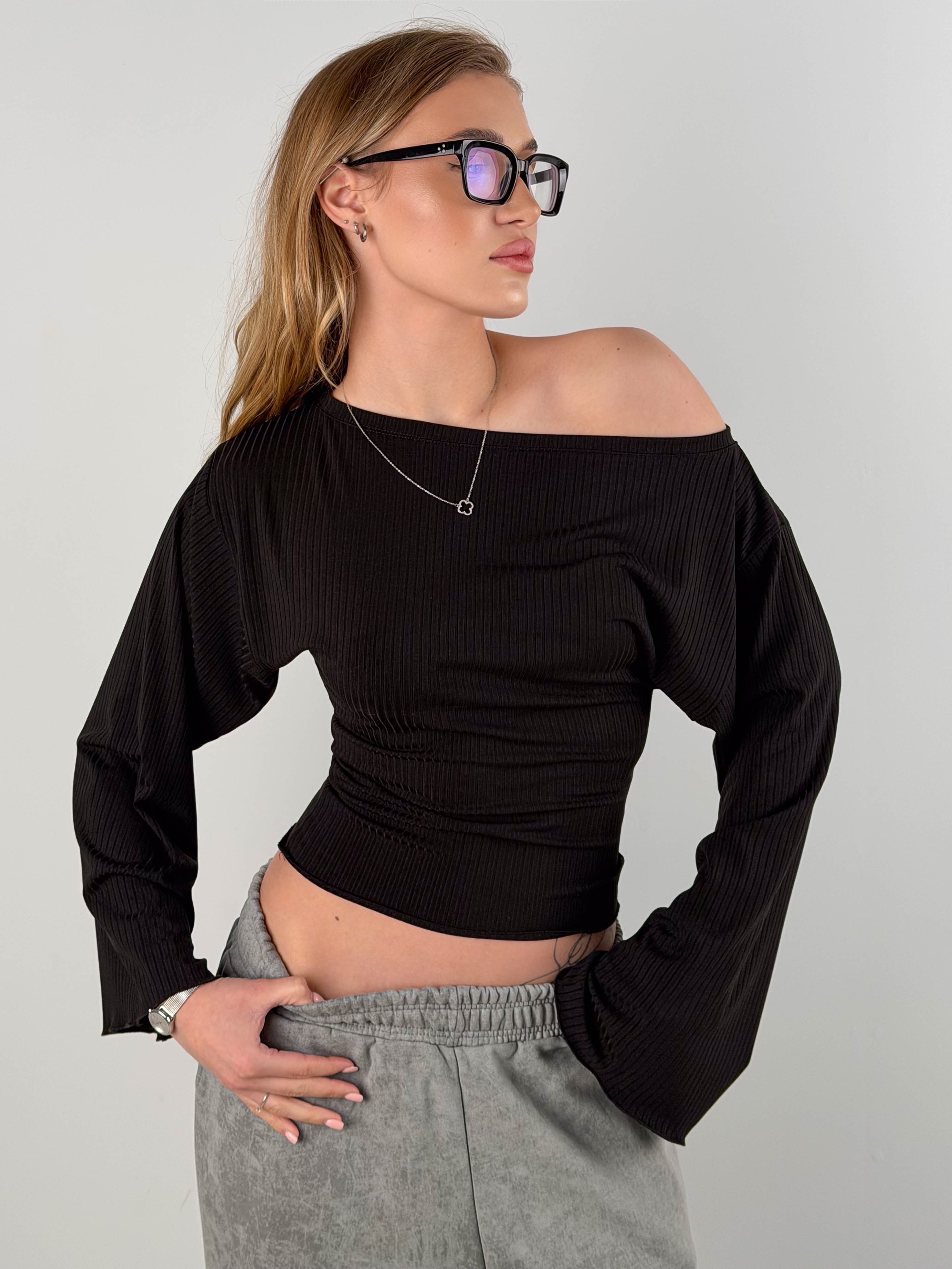 картинка Лонгслив КО101 Черный от магазина Спортсоло