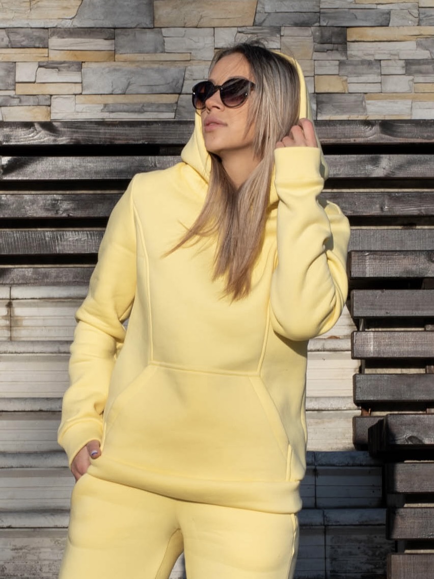 картинка Худи женское БХ026 Желтый  от магазина Спортсоло