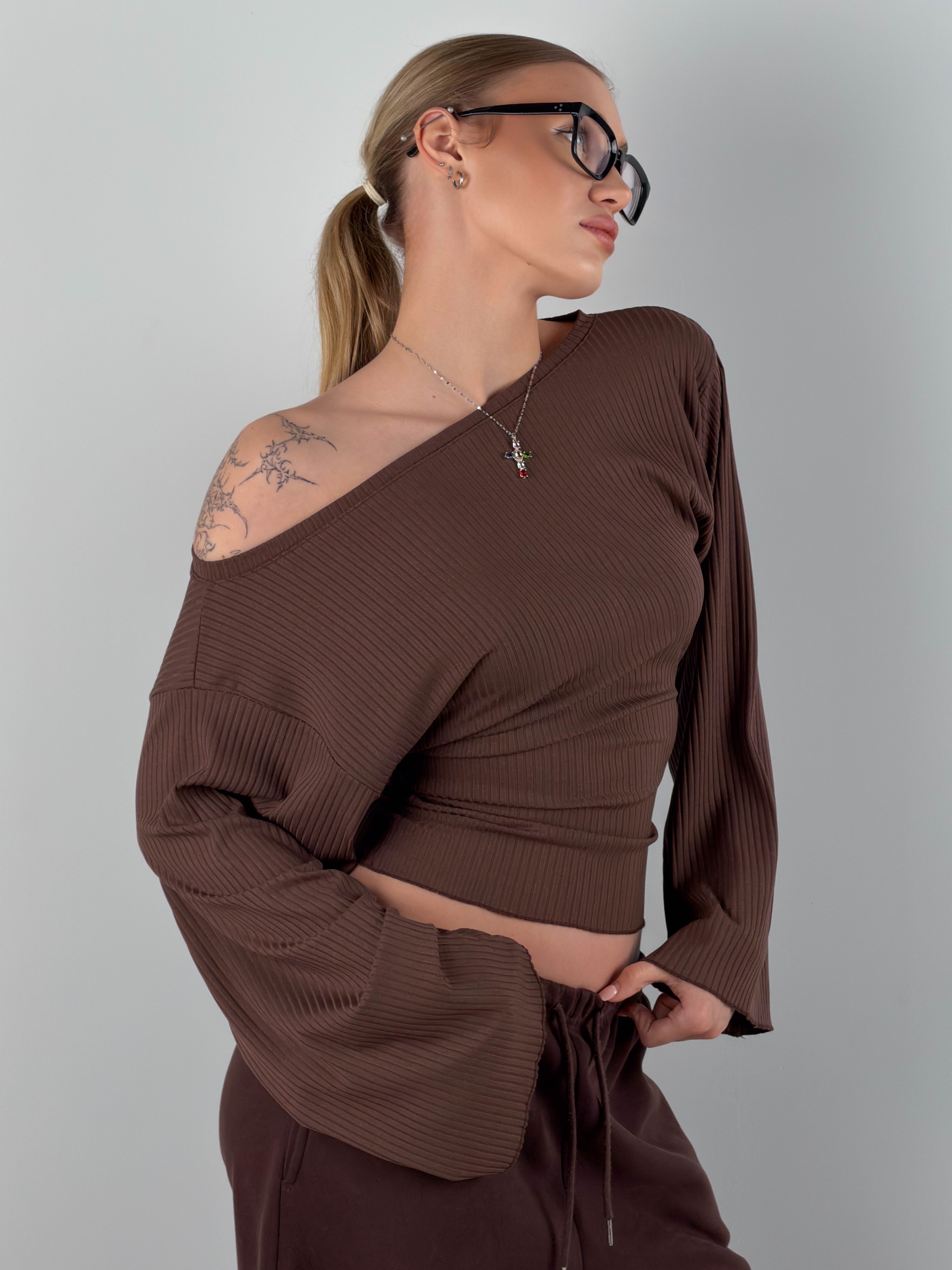 картинка Лонгслив КО101 Шоколад от магазина Спортсоло