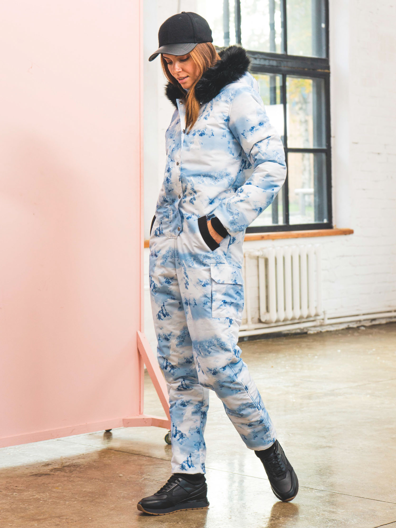 картинка Комбинезон К095 Голубой  от магазина Спортсоло