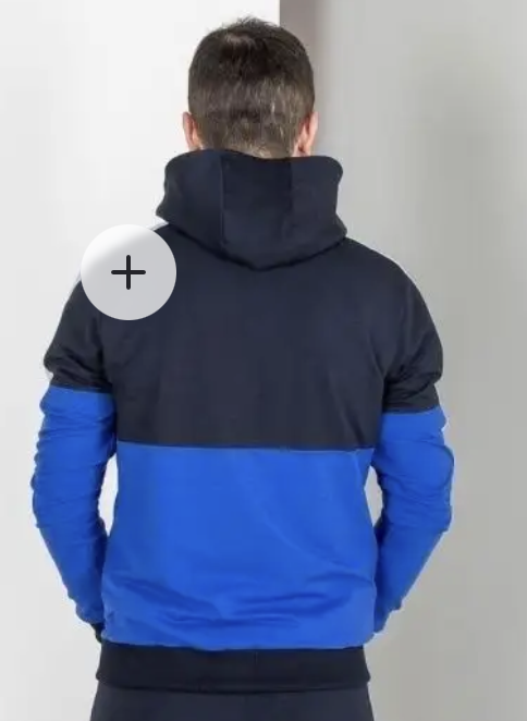 картинка Толстовка мужская Г015-Т Синий от магазина Спортсоло