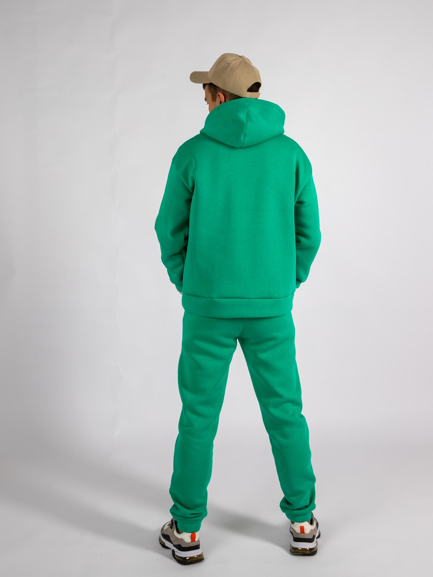 картинка Спортивный костюм БТ010 зеленый от магазина Спортсоло