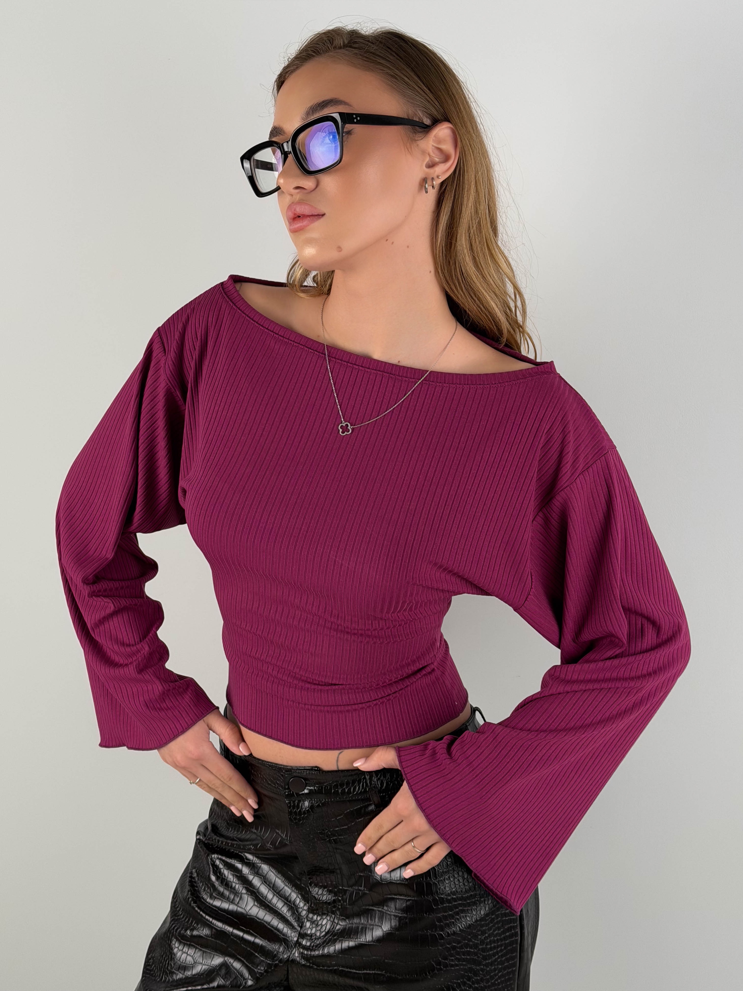 картинка Лонгслив КО101 Марсала от магазина Спортсоло