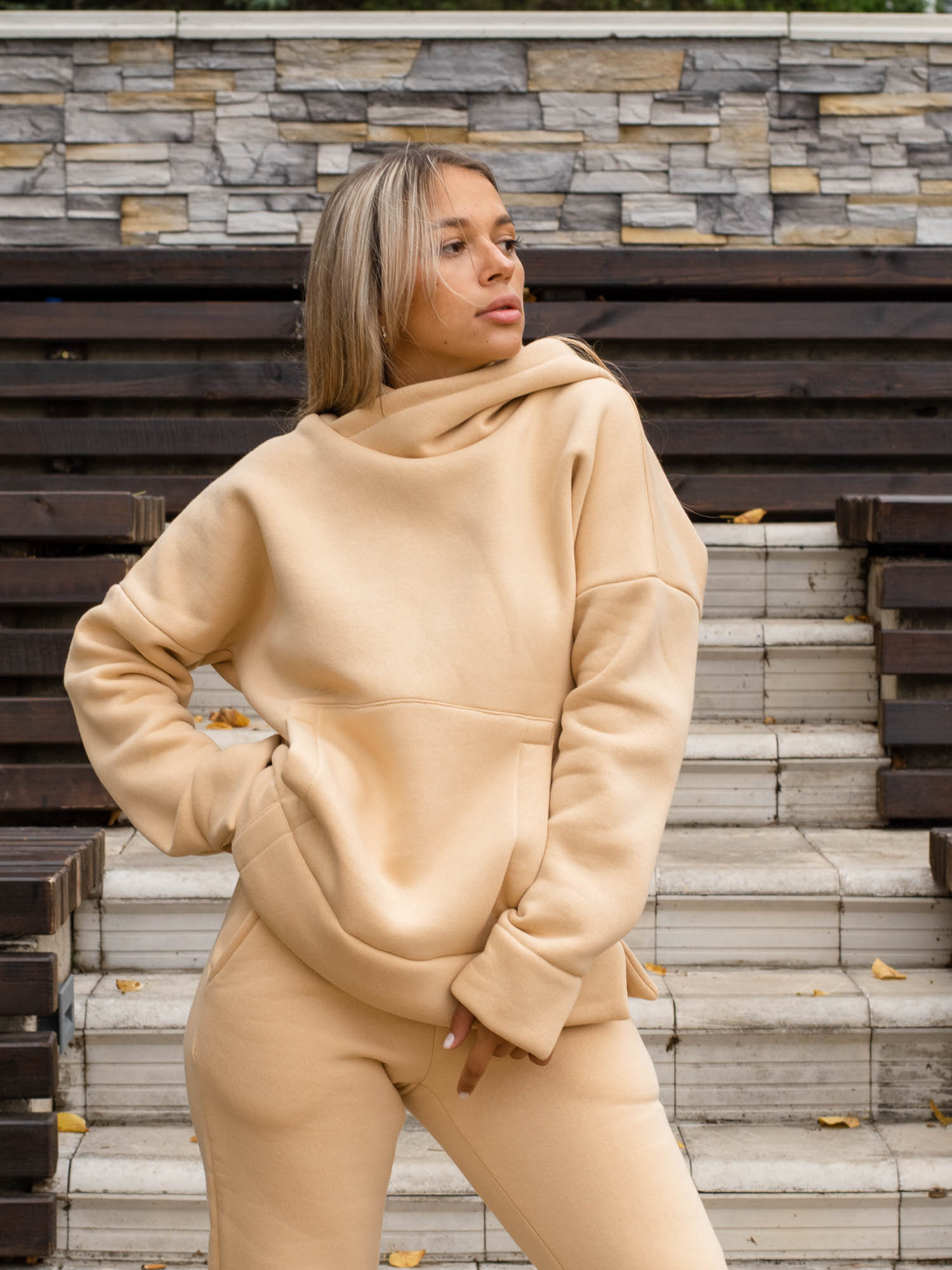 картинка Спортивный костюм БС029 Светло-Бежевый  от магазина Спортсоло