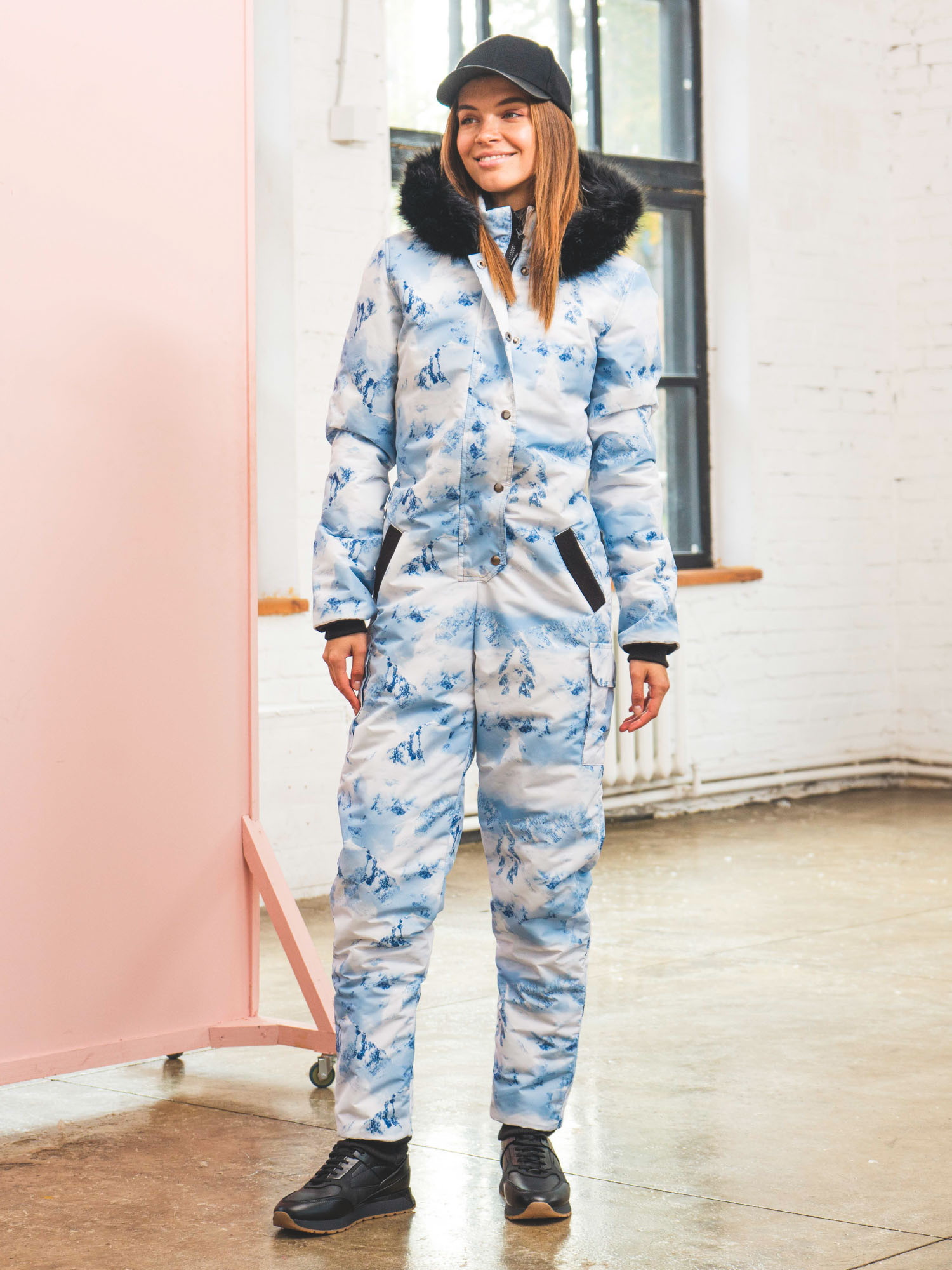 картинка Комбинезон К095 Голубой  от магазина Спортсоло