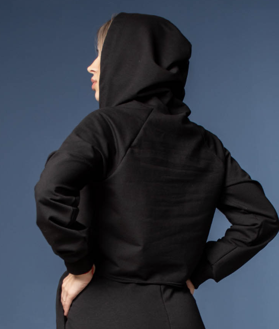 картинка Толстовка женская Г026-Т Черный  от магазина Спортсоло