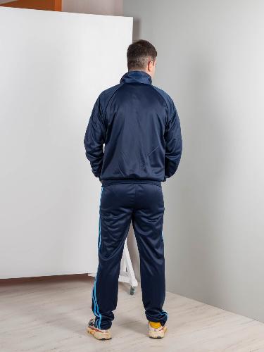 картинка Спортивный костюм Стрим-3 темно-синий-голубой от магазина Спортсоло