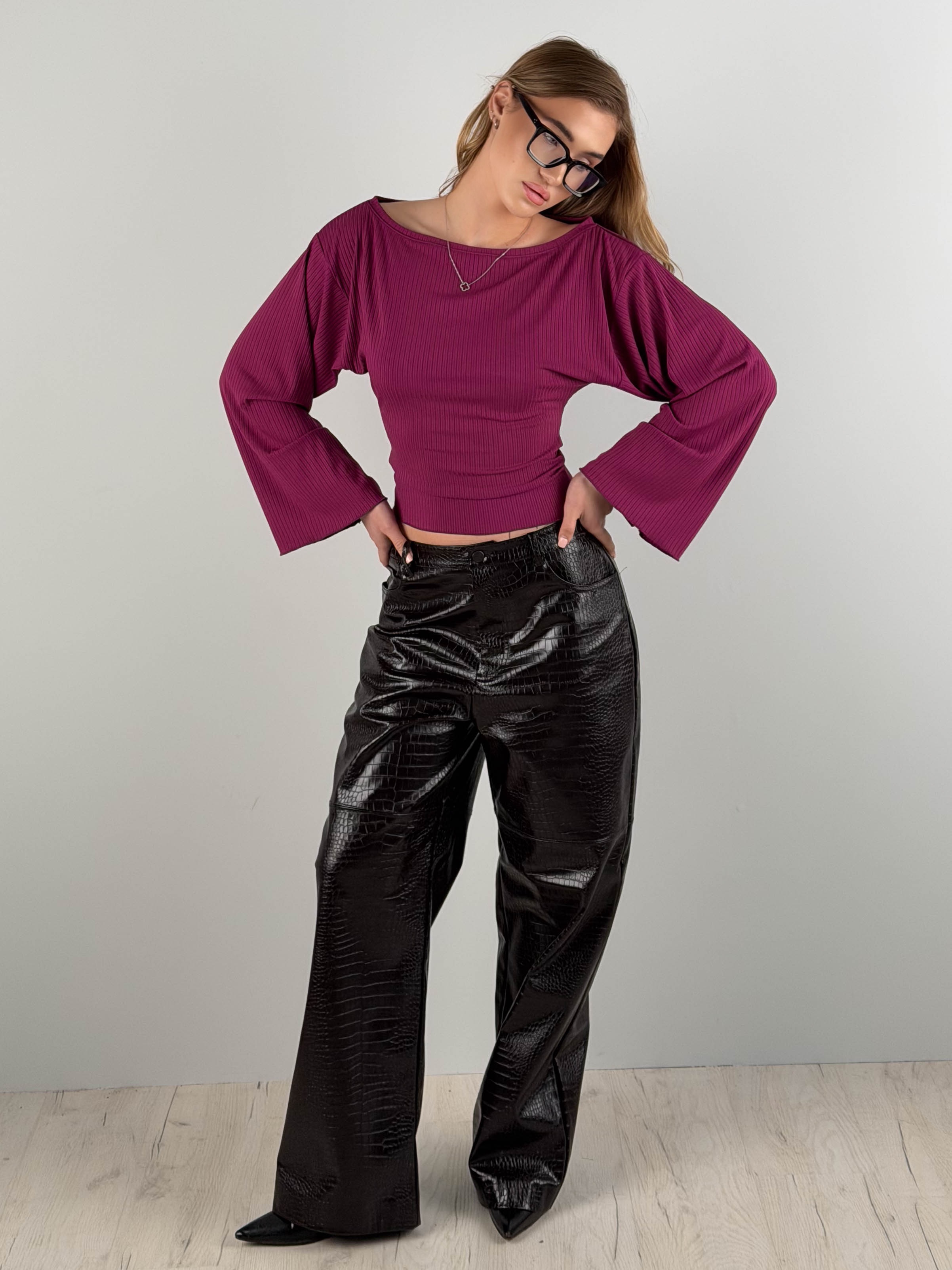 картинка Лонгслив КО101 Марсала от магазина Спортсоло