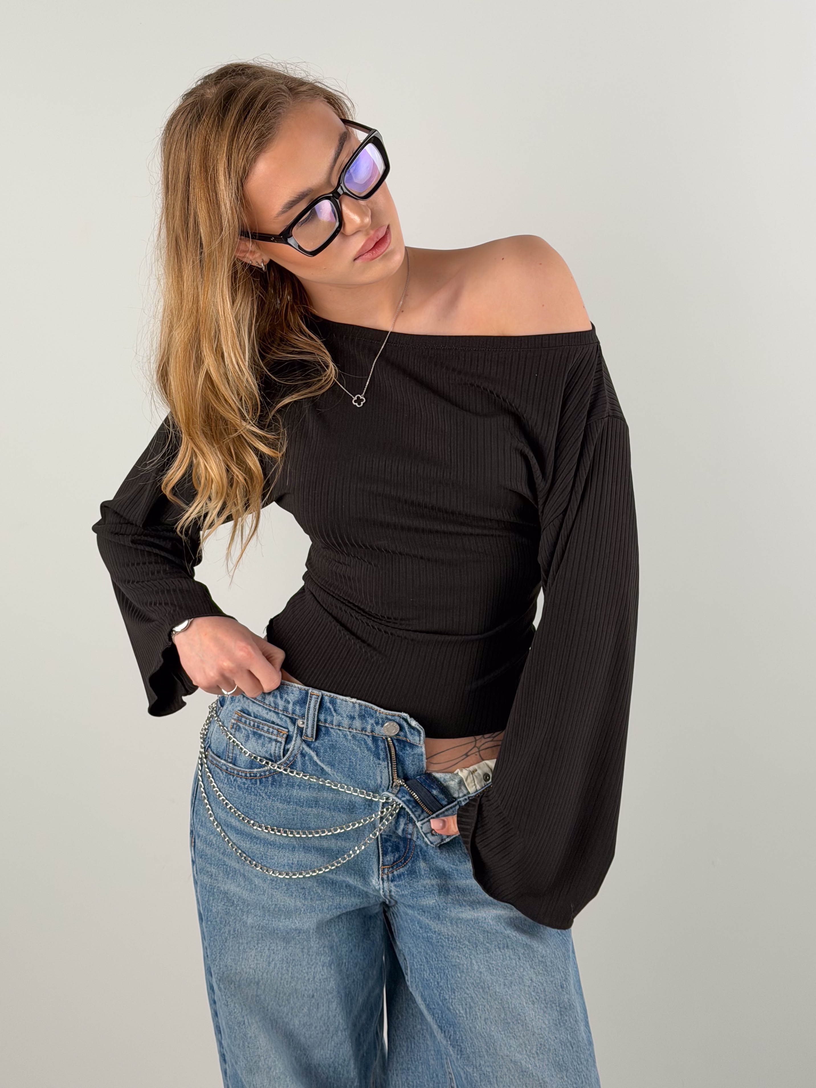 картинка Лонгслив КО101 Черный от магазина Спортсоло