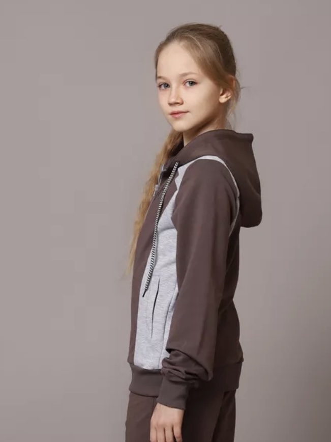 картинка Толстовка на девочку ГХД-Т Какао от магазина Спортсоло