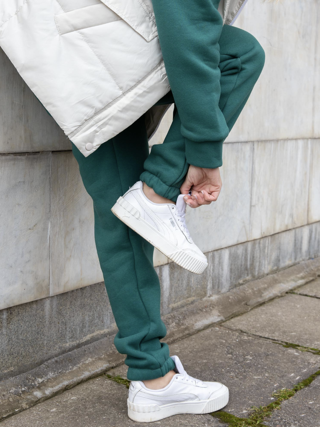 картинка Брюки женские ББ030 Изумруд от магазина Спортсоло