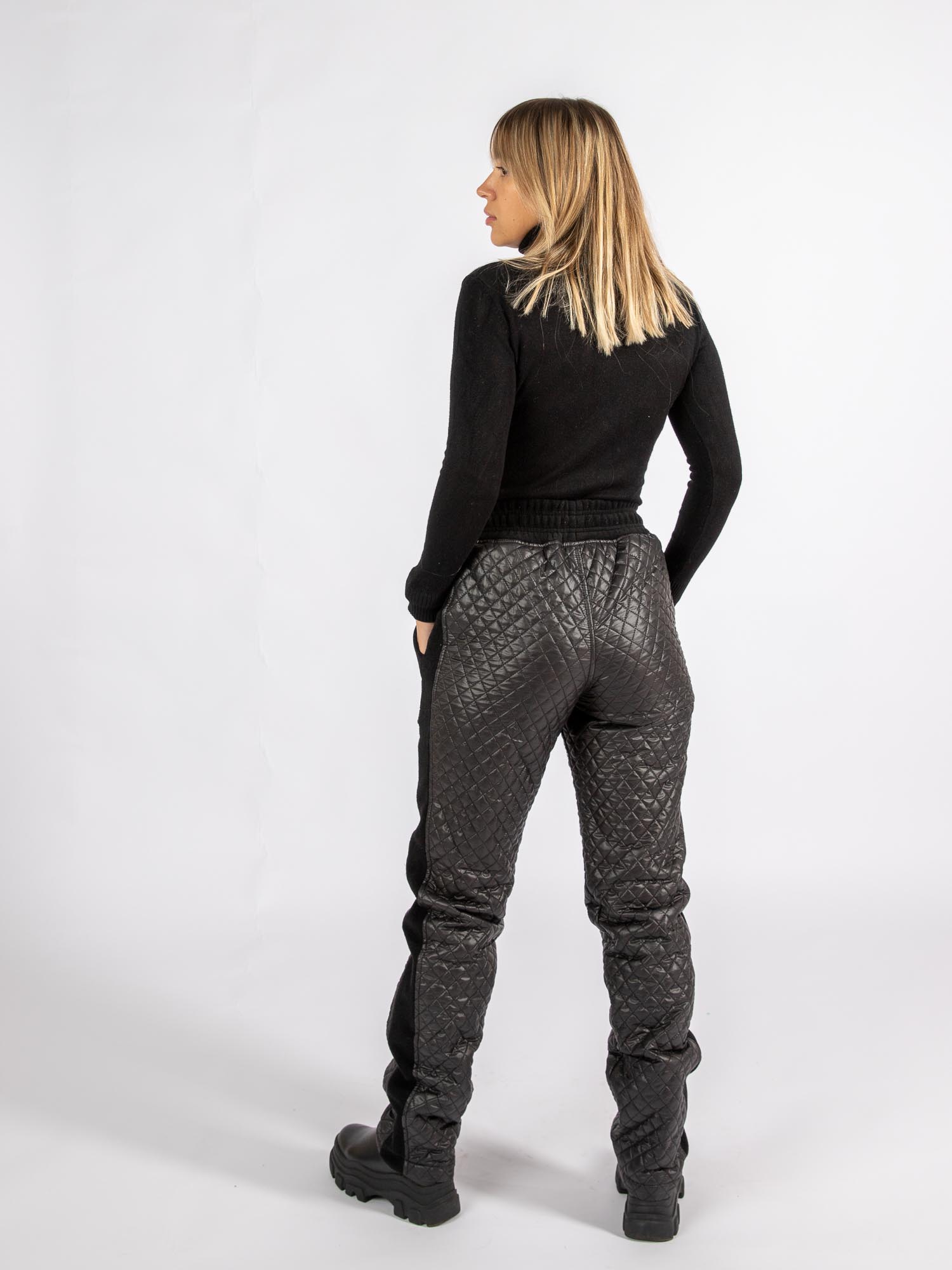 картинка Брюки женские утепленные С211 Черный  от магазина Спортсоло