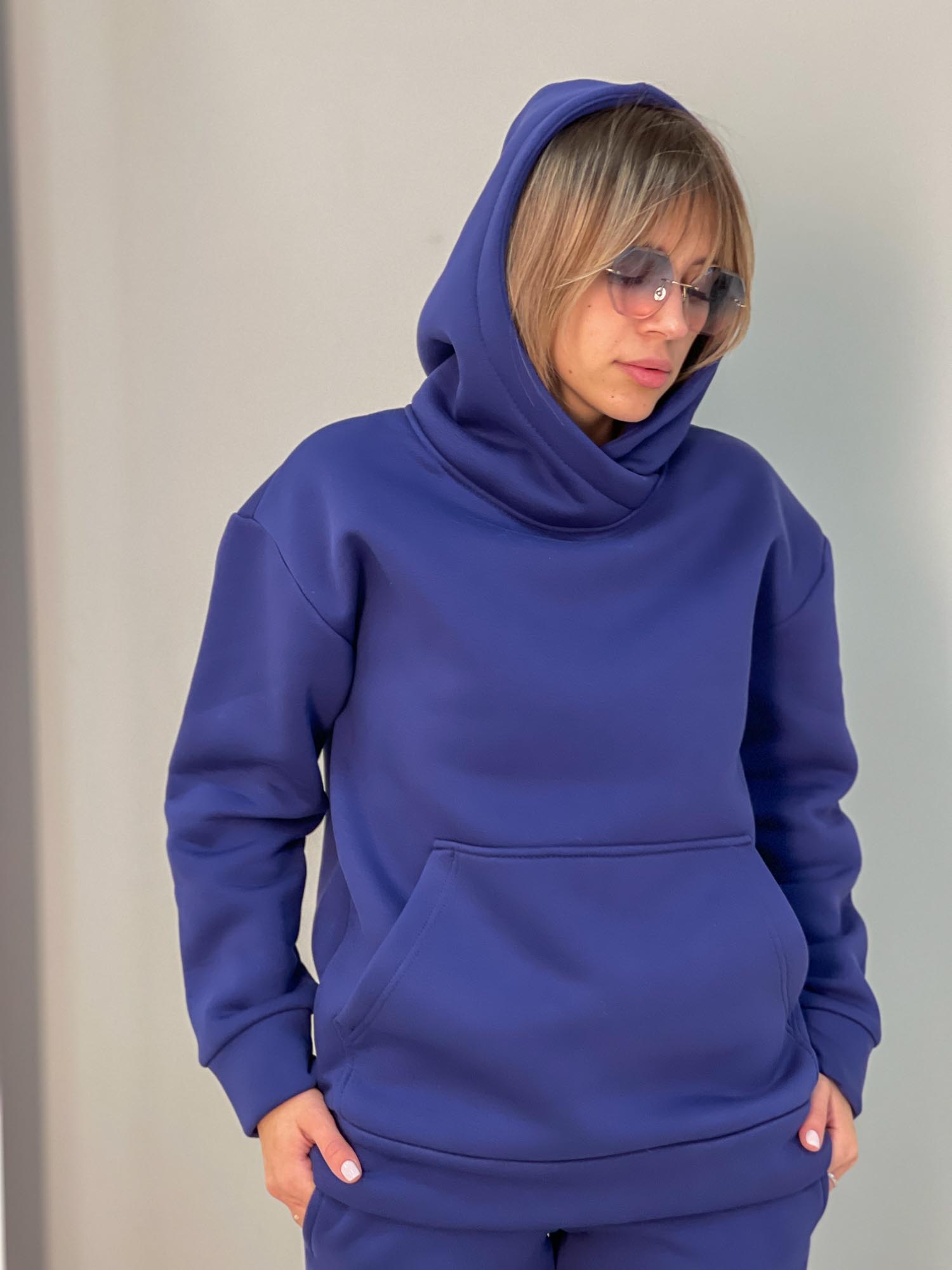 картинка Худи женское БХ030 Синий от магазина Спортсоло