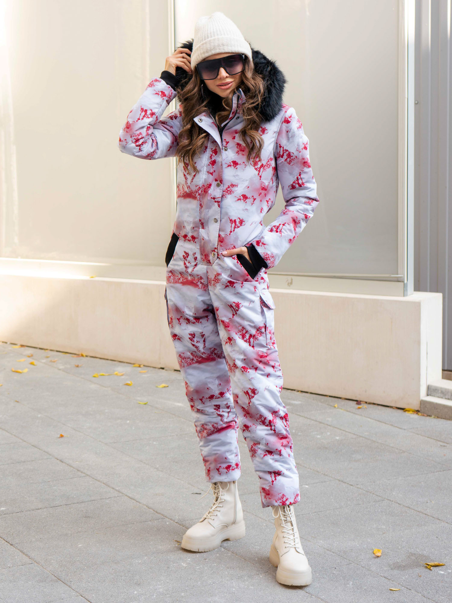 картинка Комбинезон К095 Розовый  от магазина Спортсоло