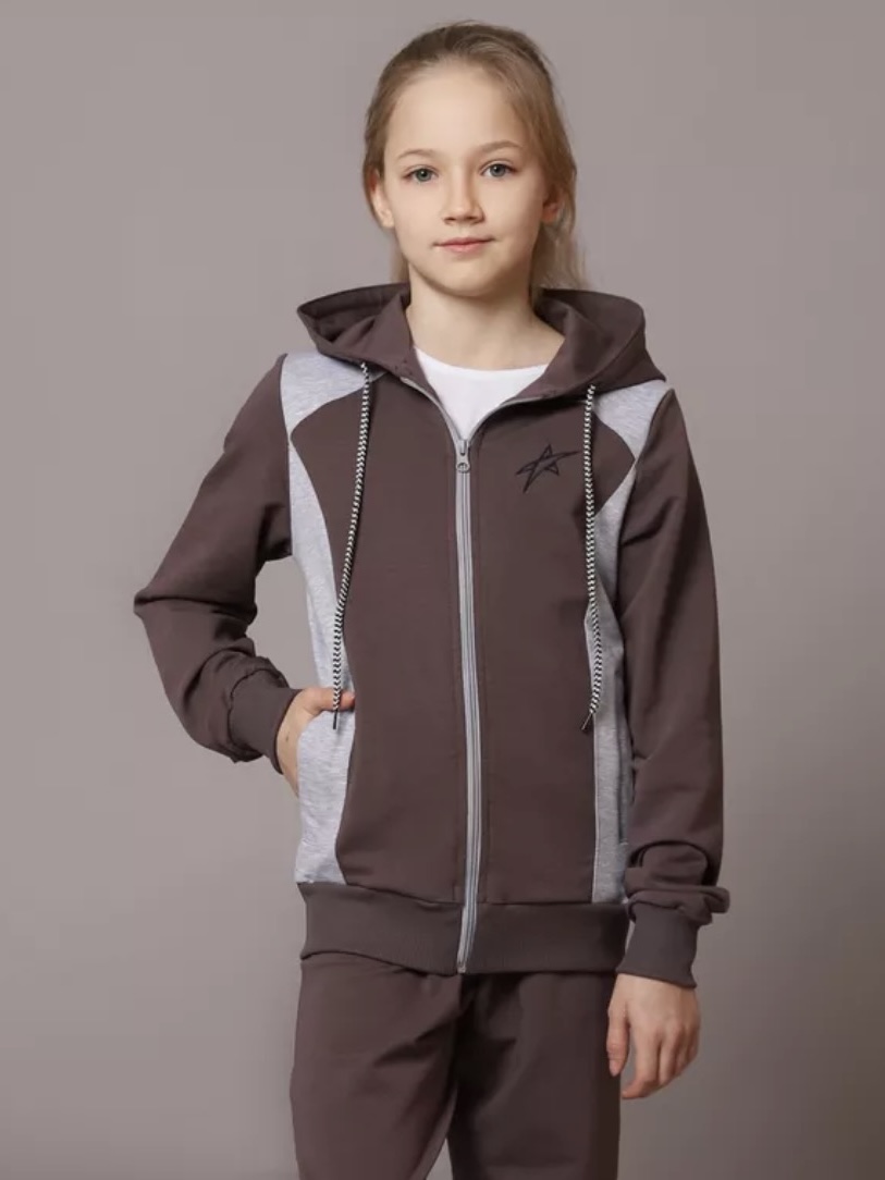 картинка Толстовка на девочку ГХД-Т Какао от магазина Спортсоло