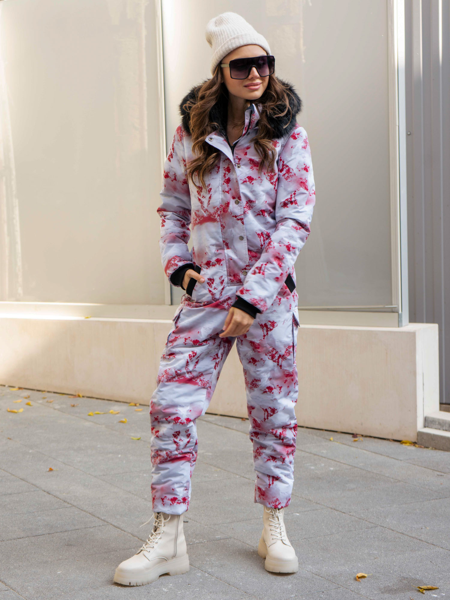 картинка Комбинезон К095 Розовый  от магазина Спортсоло