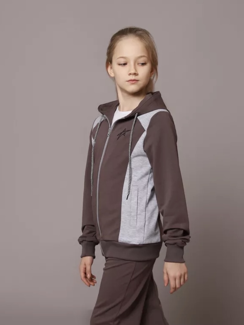 картинка Толстовка на девочку ГХД-Т Какао от магазина Спортсоло