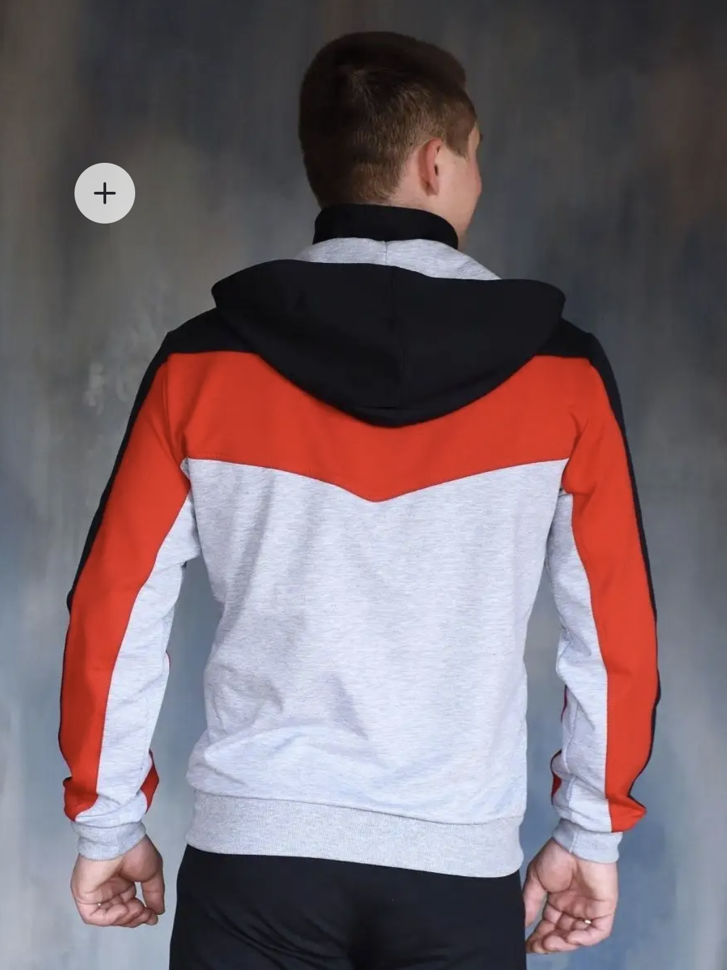 картинка Толстовка мужская Г015-Т Серый от магазина Спортсоло