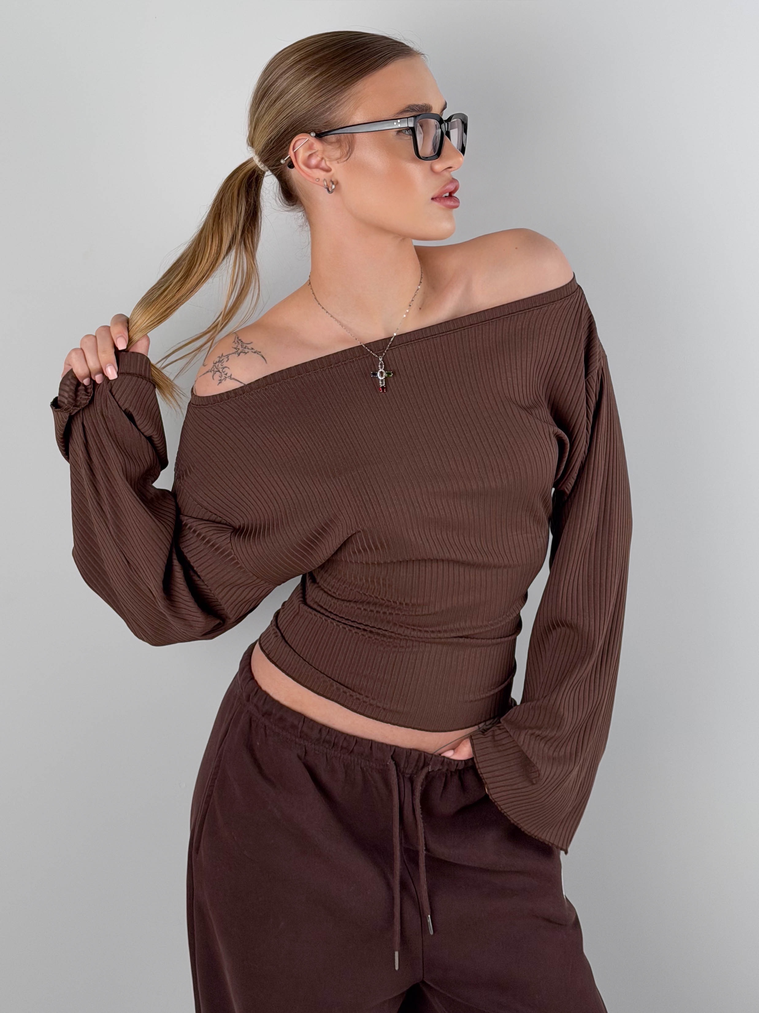 картинка Лонгслив КО101 Шоколад от магазина Спортсоло