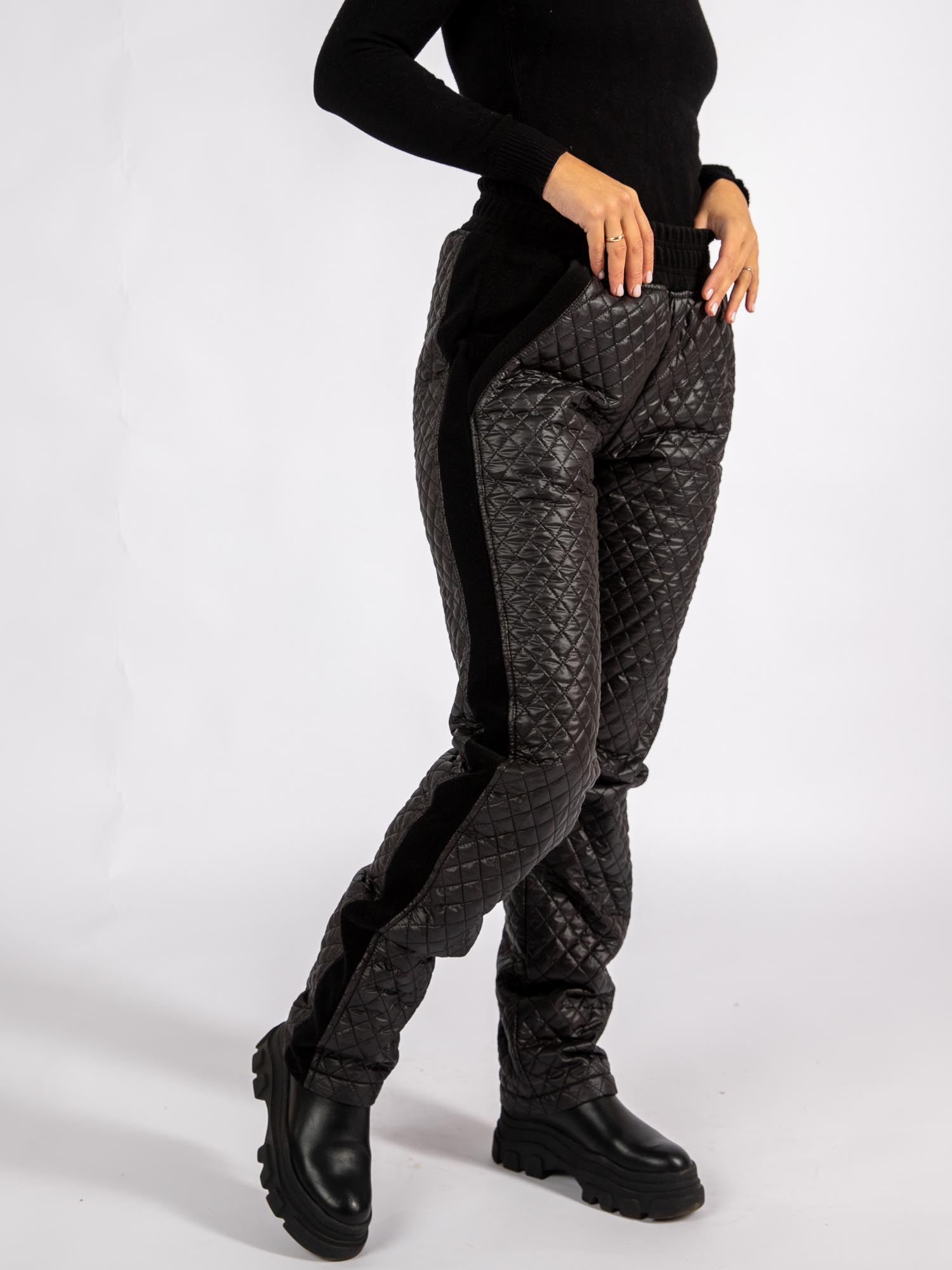 картинка Брюки женские утепленные С211 Черный  от магазина Спортсоло