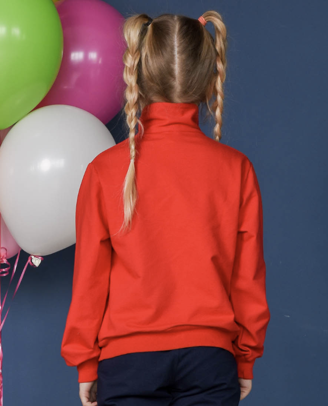 картинка Толстовка на девочку ГХД-Т Красный от магазина Спортсоло